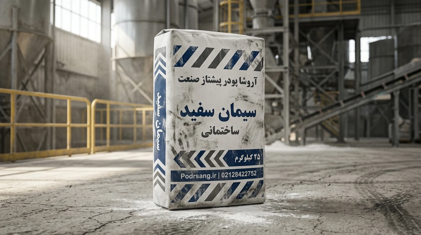 سیمان سفید آروشا پودر