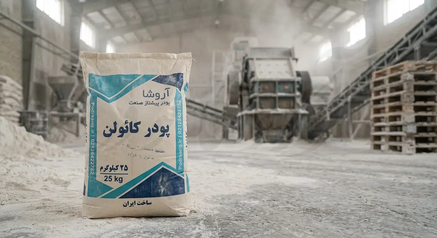 پودر کائولن کشاورزی آروشا پودر