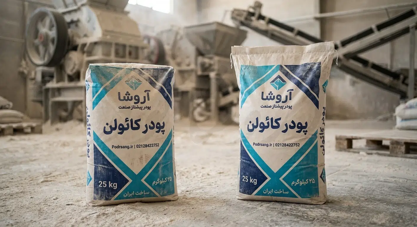 پودر کائولن کشاورزی آروشا پودر