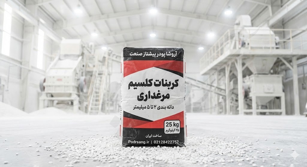 صدف معدنی سایز مش رمزگشایی از دانه‌بندی کلسیم و تاثیر آن بر سودآوری مرغداری